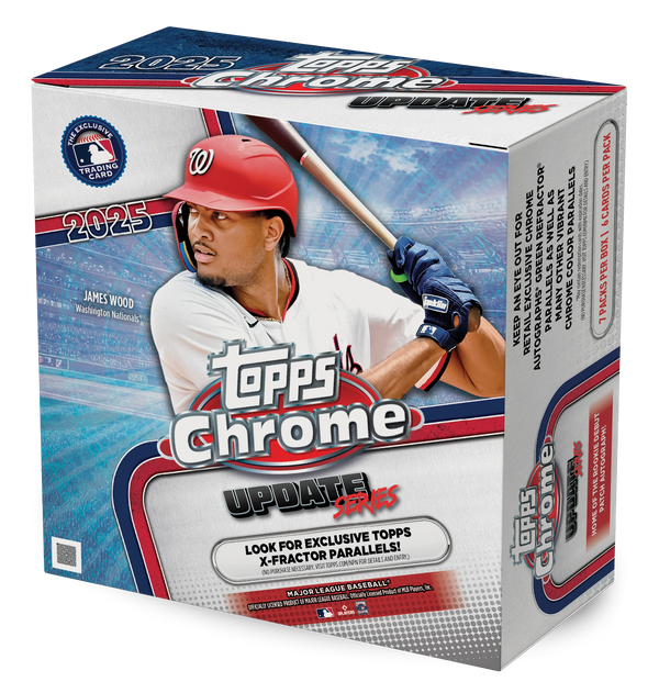 25 TOPPS CHROME UPDATE BASEBALL MEGA