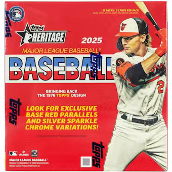 25 TOPPS HERITAGE MEGA BOX