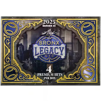 2025 LEAF BRONX LEGACY BASEBALL