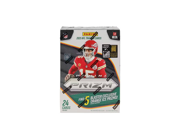 25 PANINI PRIZM FOOTBALL HOBBY BLASTER