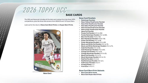 26 TOPPS UEFA CLUB COMPETITION FLAGSHIP HOBBY