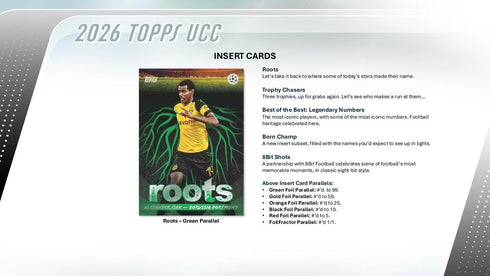 26 TOPPS UEFA CLUB COMPETITION FLAGSHIP HOBBY