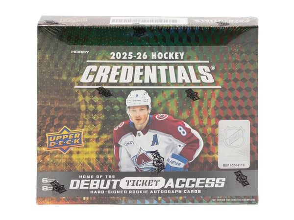 25 UPPER DECK CREDENTIALS HOCKEY