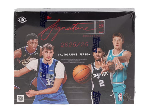 25 TOPPS SIGNATURE CLASS NBA JUMBO