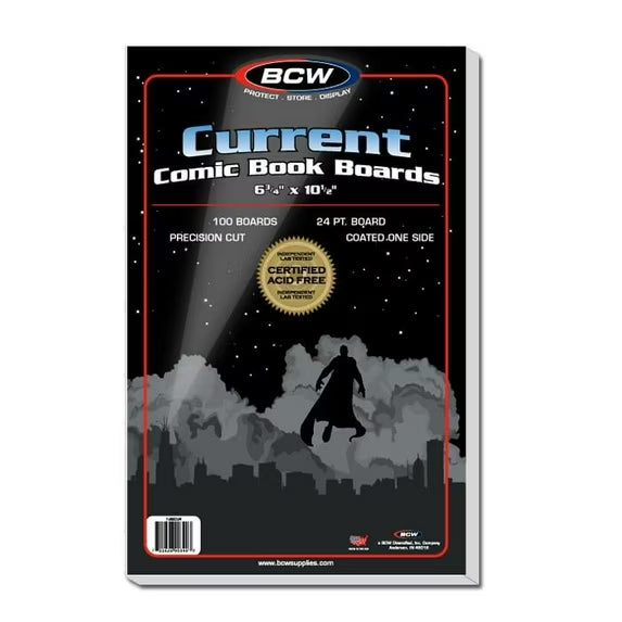 BCW COMIC BOARD CURRENT 100