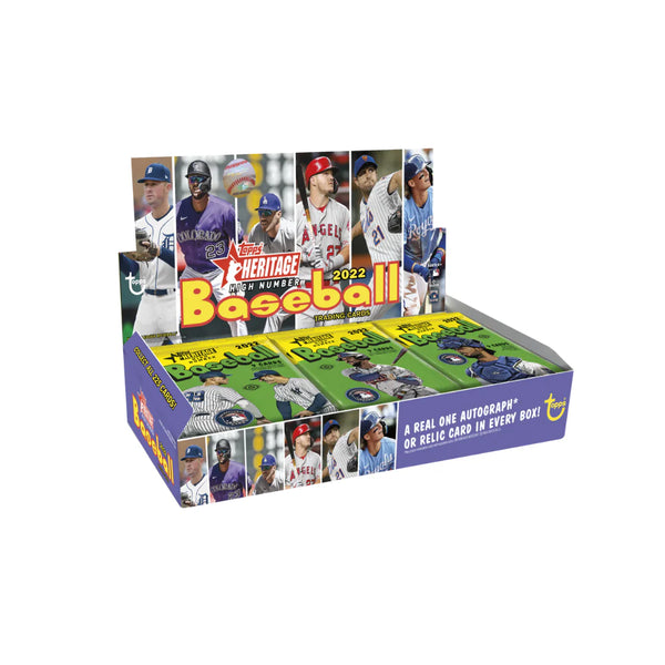 22 TOPPS HERITAGE HIGH NUMBER HOBBY