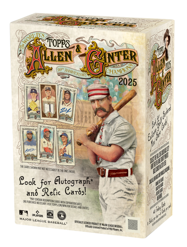 25 TOPPS ALLEN & GINTER BLASTERS