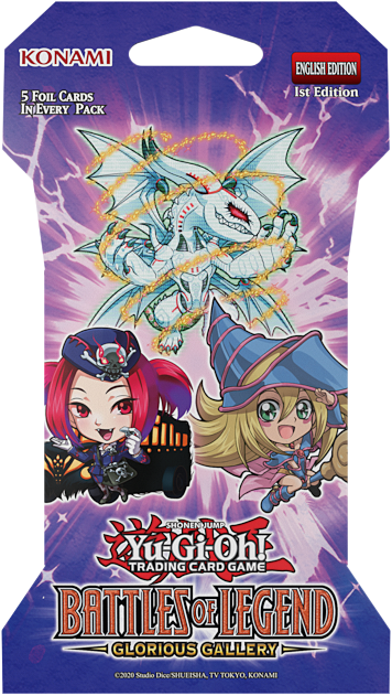 YGO BATTLES OF LEGEND GLORIOUS GALLERY BOOSTERS