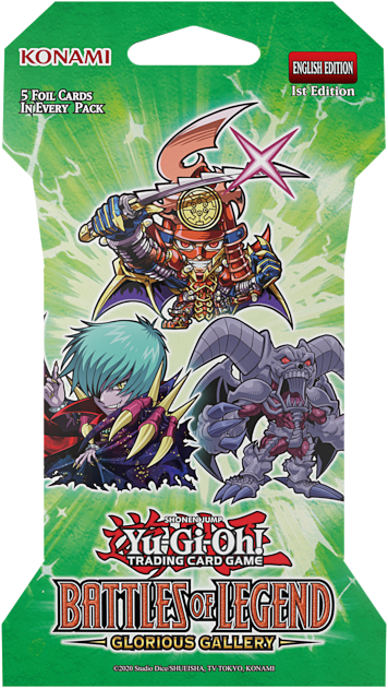 YGO BATTLES OF LEGEND GLORIOUS GALLERY BOOSTERS