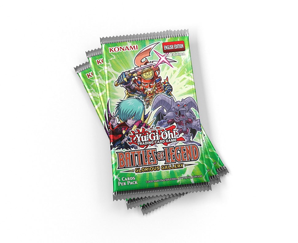 YGO BATTLES OF LEGEND GLORIOUS GALLERY BOOSTERS – Gold River Distributors