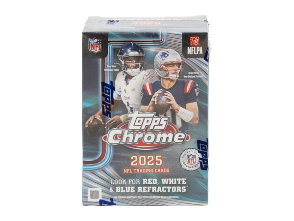 25 TOPPS CHROME FOOTBALL BLASTER