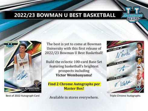 22 TOPPS BOWMAN U BEST BASKETBALL