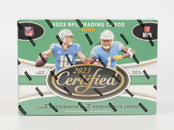 23 PANINI CERTIFIED FOOTBALL HOBBY