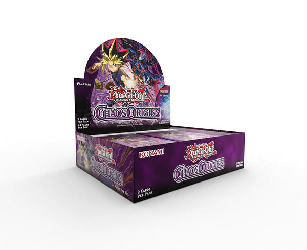 YUGIOH CHAOS ORIGINS BOOSTERS