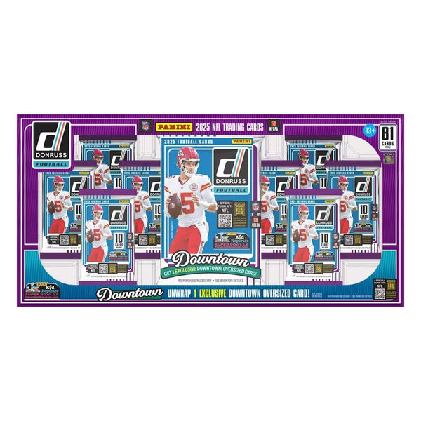 25 PANINI DONRUSS FOOTBALL COSTCO BUNDLE
