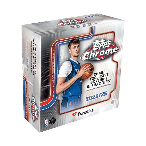 25 TOPPS CHROME BASKETBALL MEGA FANATICS EDITION