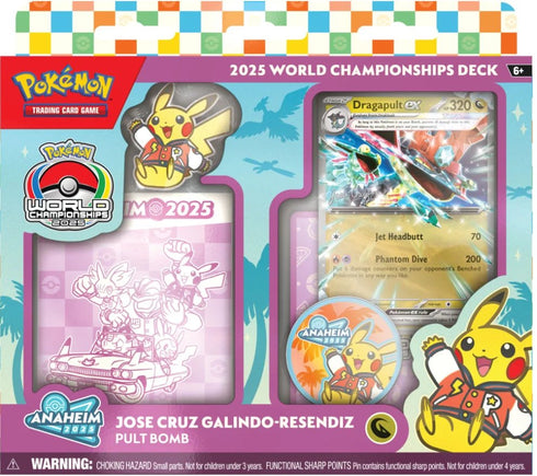POKEMON 2025 WORLD CHAMP DECKS