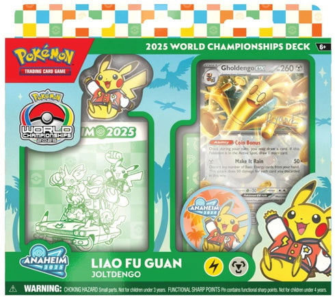 POKEMON 2025 WORLD CHAMP DECKS