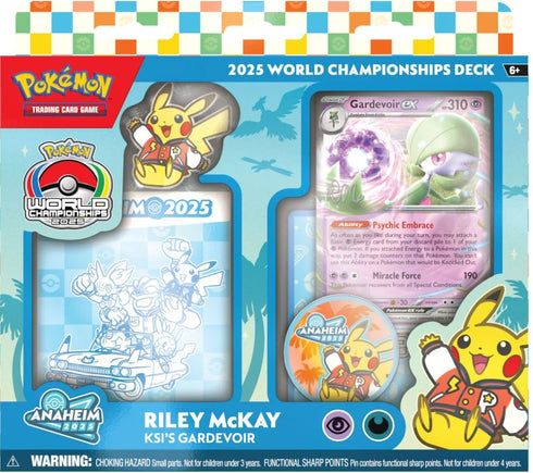 POKEMON 2025 WORLD CHAMP DECKS