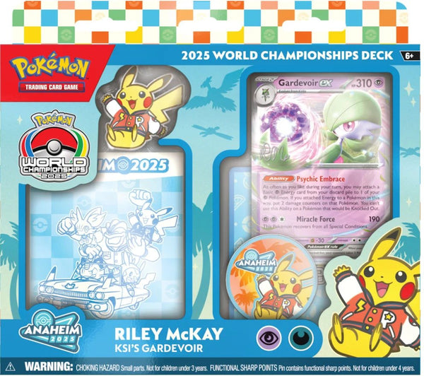 POKEMON 2025 WORLD CHAMP DECKS