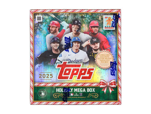 25 TOPPS HOLIDAY MEGA BOX