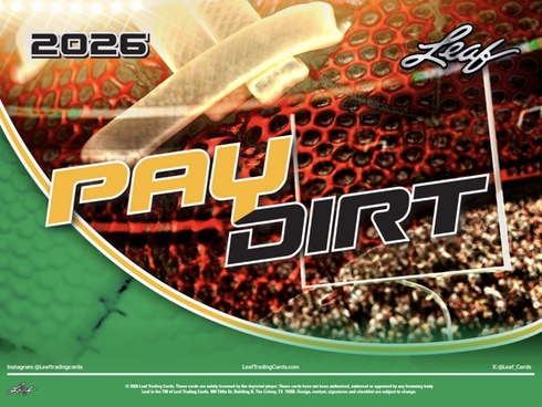 2026 LEAF PAYDIRT DRAFT FOOTBALL