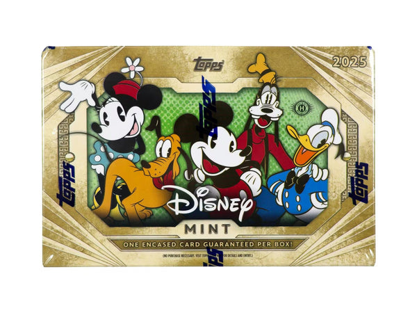 25 TOPPS DISNEY MINT