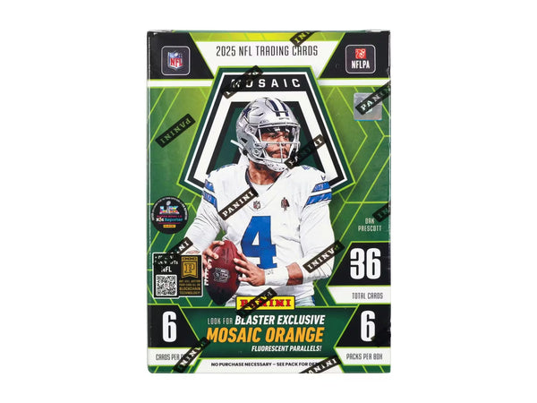 25 PANINI MOSAIC FOOTBALL NPP MEGA