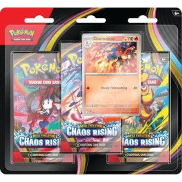POKEMON M.E. CHAOS RISING 3PK BLISTER