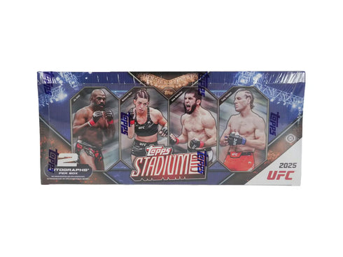 25 TOPPS STADIUM CLUB UFC HOBBY
