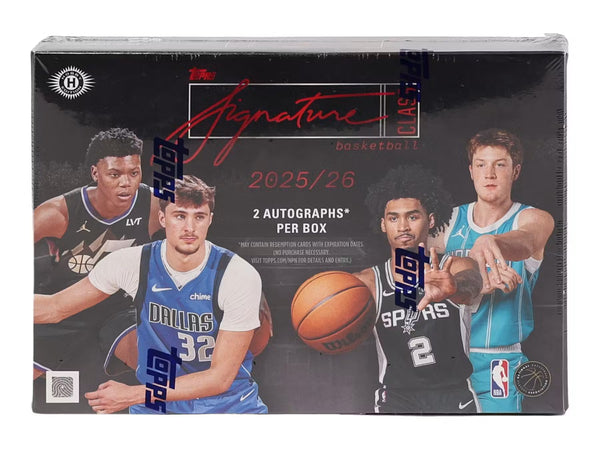 25 TOPPS SIGNATURE CLASS NBA HOBBY