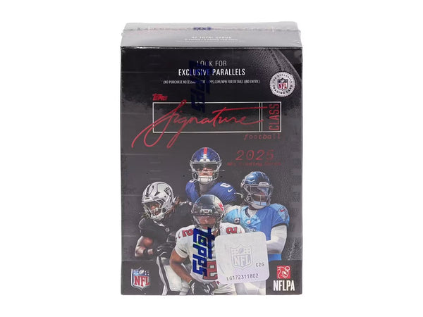 25 TOPPS SIGNATURE CLASS FOOTBALL BLASTER