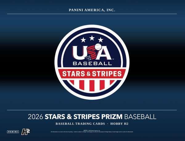 2026 PANINI PRIZM USA STARS & STRIPES BASEBALL H2