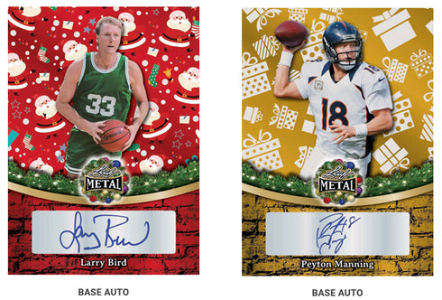 2025 LEAF METAL HAPPY HOLIDAYS