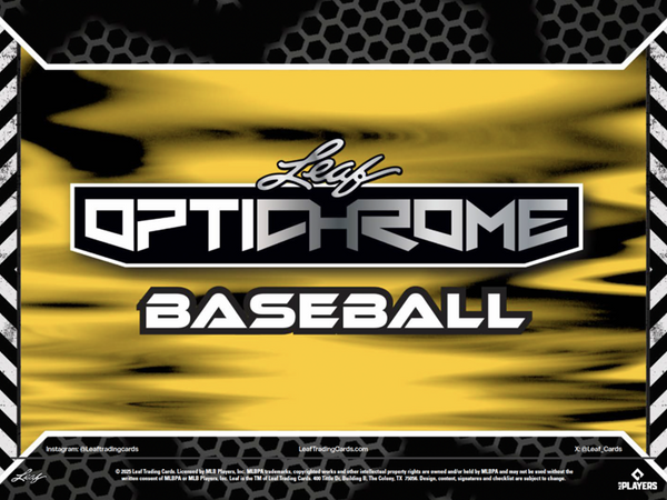 2025 LEAF OPTICHROME JUMBO BASEBALL