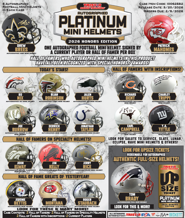2026 TRI-STAR H.T. PLATINUM AUTO MINI HELMET