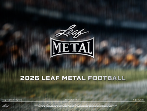 2026 LEAF METAL HOBBY FOOTBALL