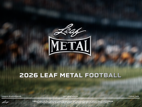 2026 LEAF METAL JUMBO FOOTBALL