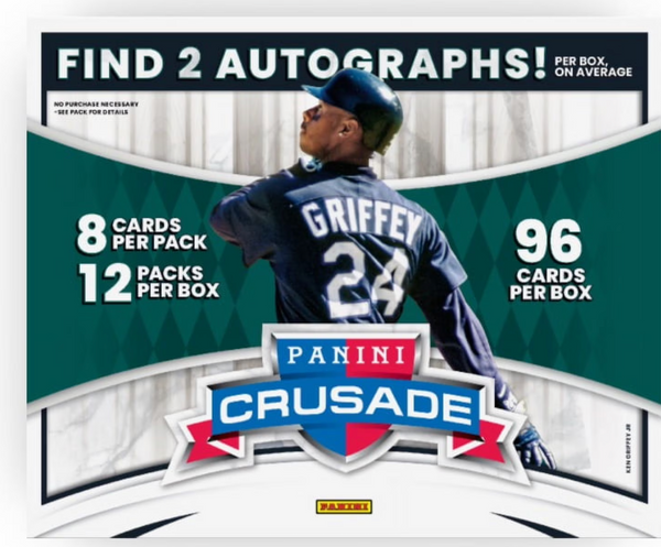 24 PANINI CRUSADE BASEBALL PREMIUM BOX