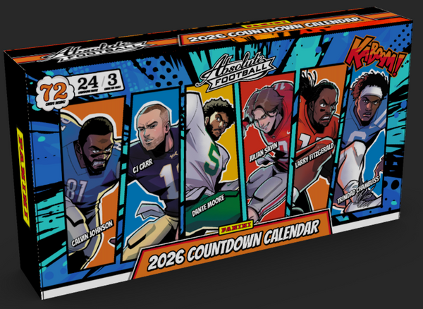 2026 PANINI ABSOLUTE FOOTBALL COUNTDOWN CALENDARS ( Subject to Allocation)