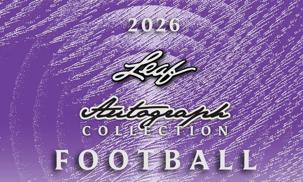 2026 LEAF AUTOGRAPH COLLECTION JUMBO FOOTBALL