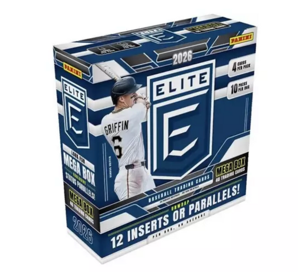 26 PANINI DONRUSS ELITE MEGA NPP BASEBALL