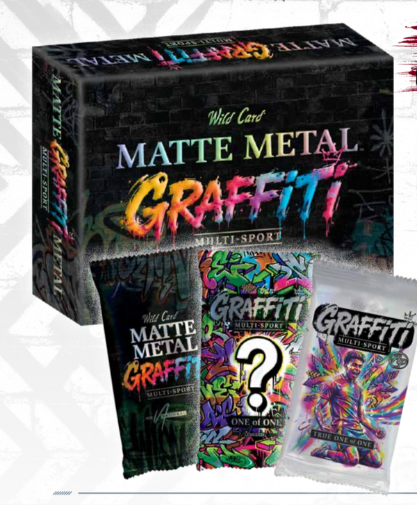 2026 WILD CARD MATTE METAL GRAFFITI MULTI-SPORT