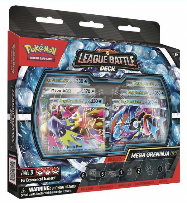 POKEMON MEGA GRENINJA EX BATTLE DECK ( SUBJECT TO ALLOCATION)