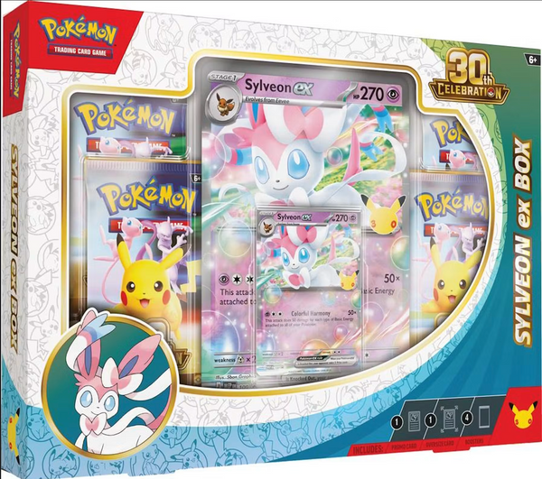 POKEMON 30TH CELEBRATION EX BOX