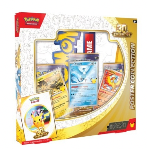 POKEMON 30TH CELEBRATION POSTER COLLECTION