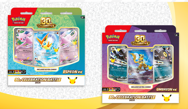 POKEMON 30TH CELEBRATION BATTLE DECK