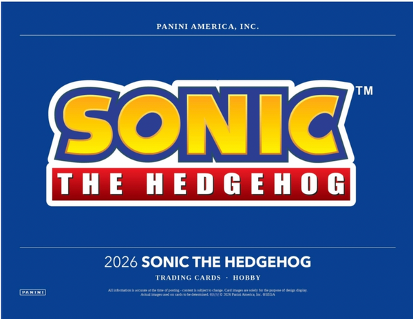 2026 PANINI SONIC THE HEDGEHOG