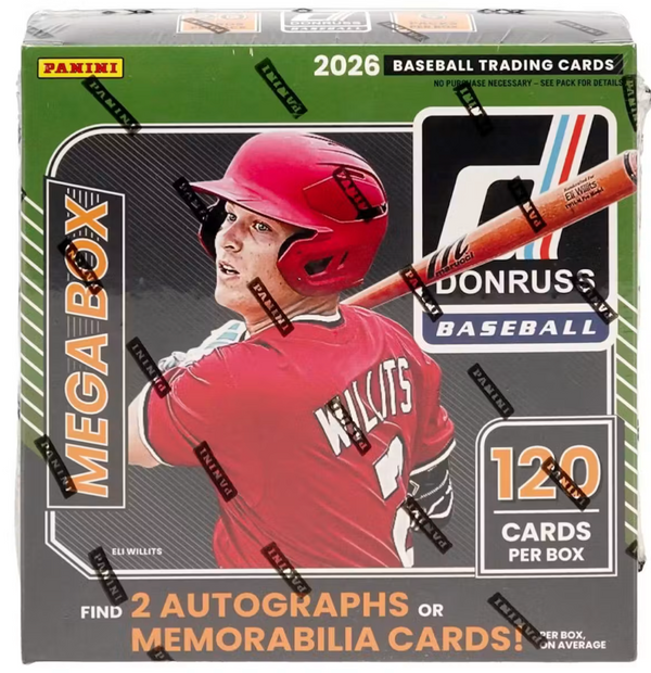 26 PANINI DONRUSS BASEBALL MEGA NPP