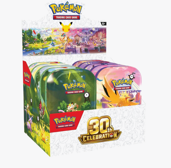 POKEMON 30TH CELEBRATION MINI TIN
